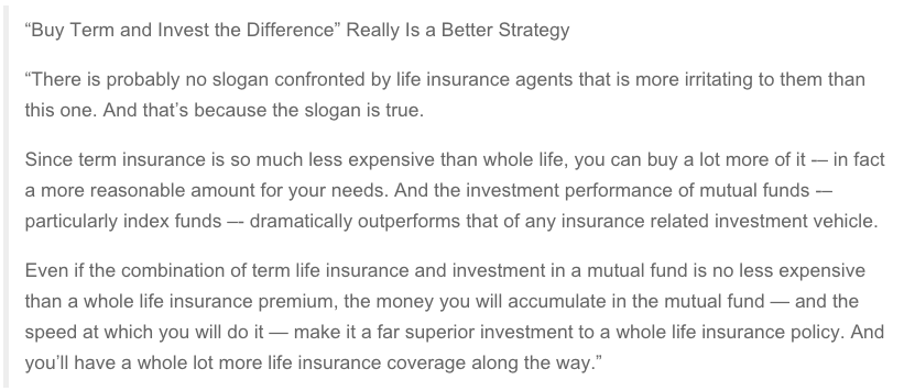 jeff rose whole life insurance quote #3