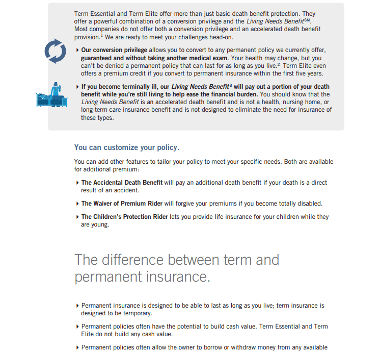 15 Year Term Conversion 